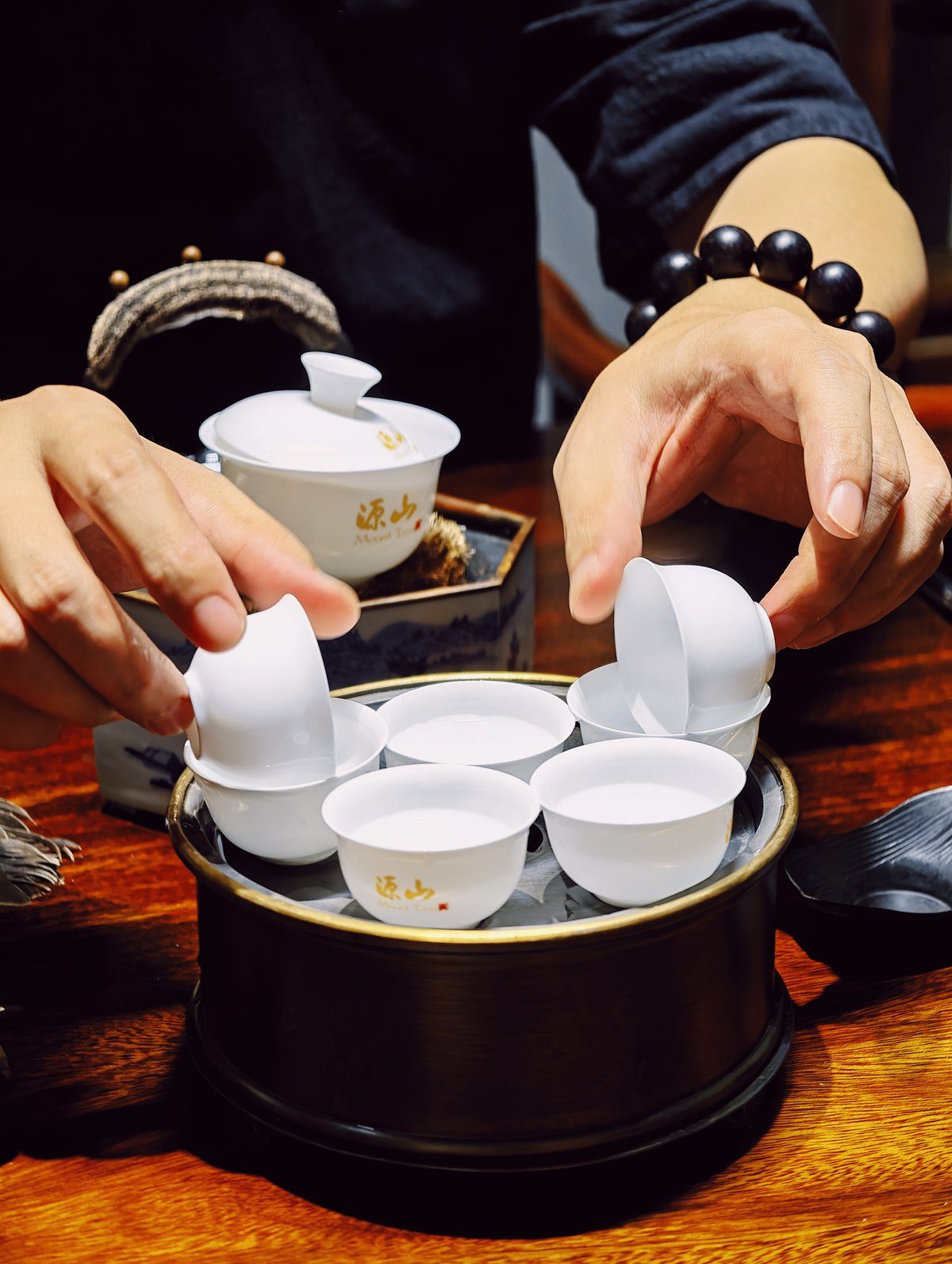 凤凰单丛茶器 · 源山盖碗组